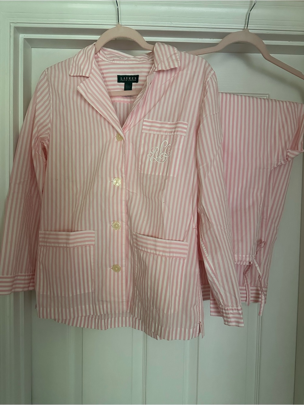 Ralph Lauren Monogram Pajama Set Small